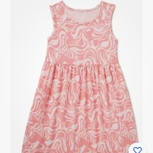 Wonder Nation Girls Just Peach Sleeveless Play Dress 14-16 NEW